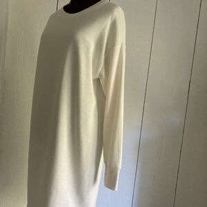 Gap White Sweatshirt Dress Size XS